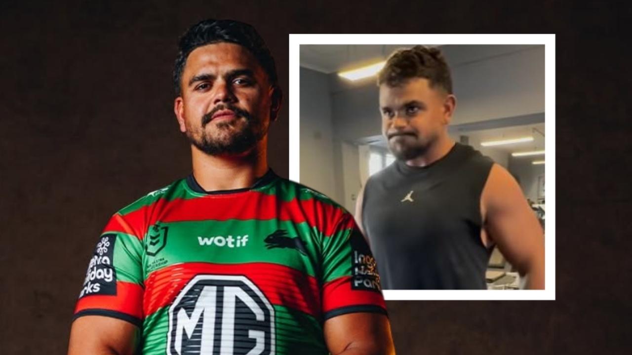 Watch: South Sydney superstar Latrell Mitchell cuts impressive figure in fresh training footage