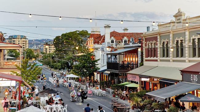 Clean, pretty Adelaide has a vibrant food and wine scene. Picture: Supplied