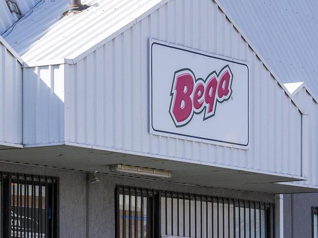 The Bega cheese factory is seen in Coburg, Melbourne, Victoria, Wednesday, February 27, 2019. (AAP Image/Daniel Pockett) NO ARCHIVING