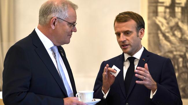 Our Prime Minister was recently branded a liar by French leader Emmanuel Macron. Picture: Adam Taylor