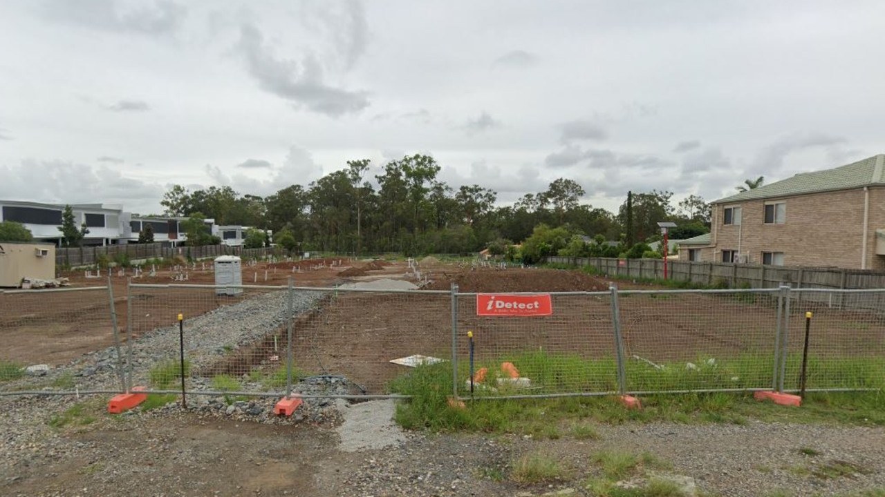 Work had began on the site prior to Benjamin signing the contract last year. Picture: Google Maps