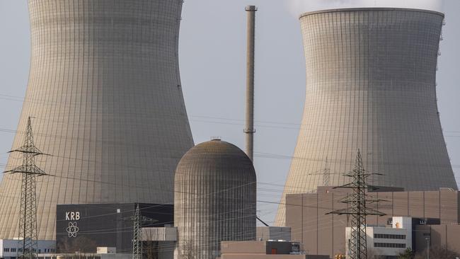 Germany’s Gundremmingen nuclear power plant. Minister Matt Kean has flagged nuclear options as a potential future energy pathway.