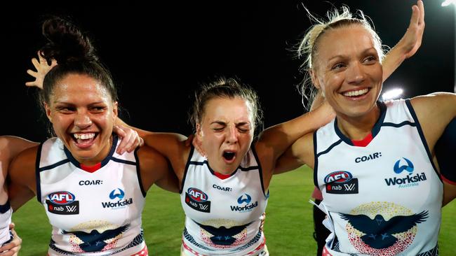 Adelaide Oval could play host to the first AFLW grand final. Photo: Adam Trafford/AFL Media/Getty Images