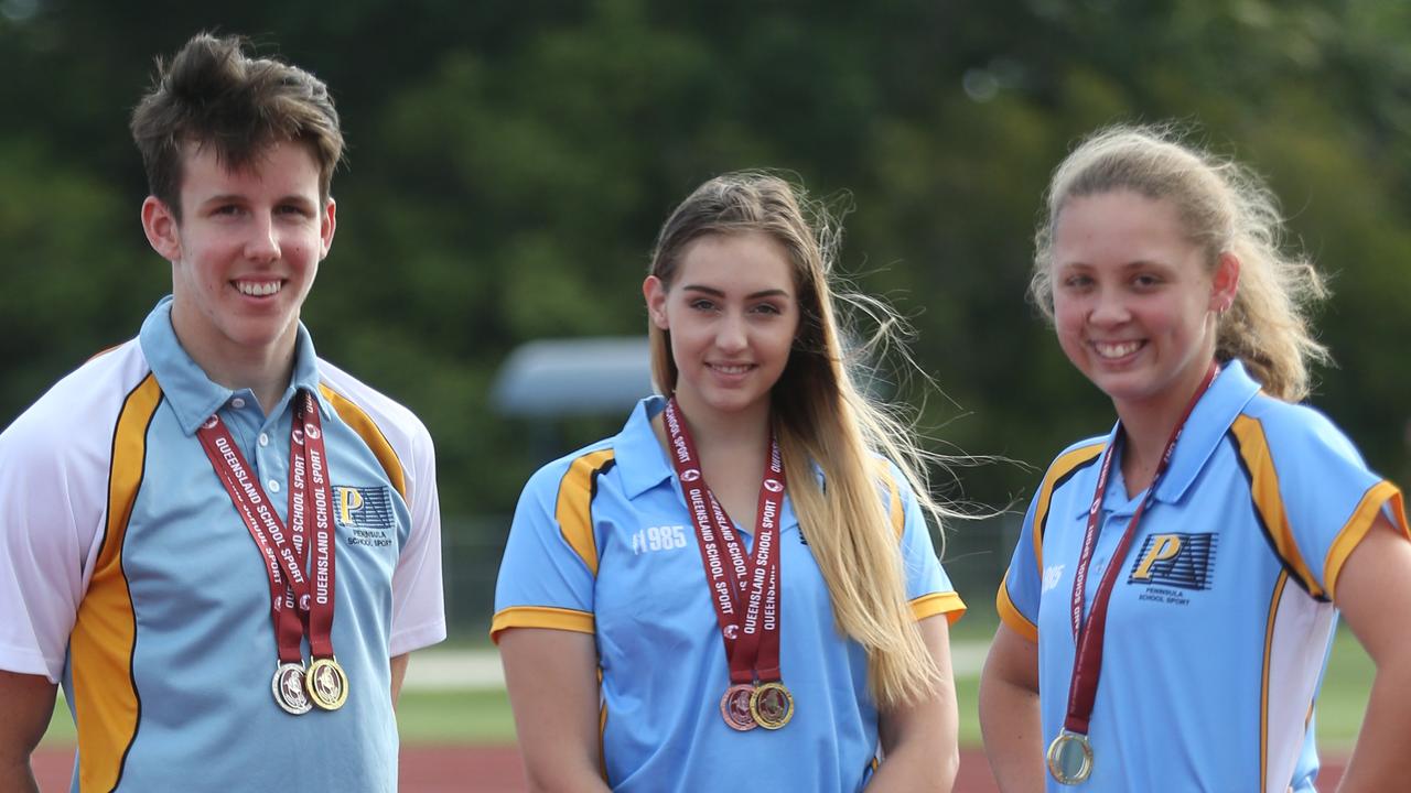 Peninsula athletics team grabs medals at state championships The