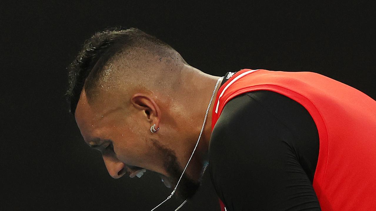 Nick Kyrgios says the pressure is difficult to navigate. Picture: Michael Klein