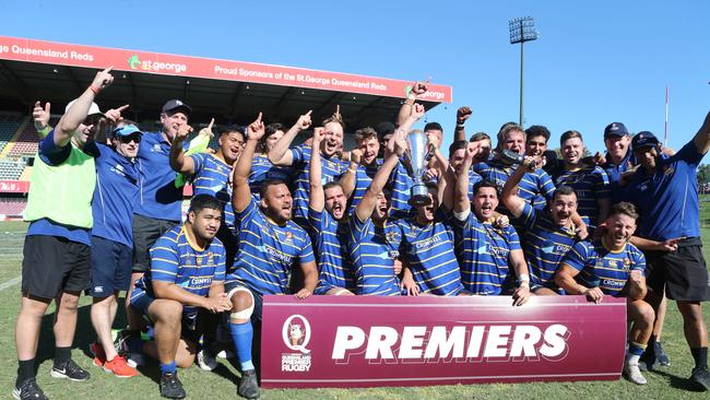 2nd grade winners Easts at Ballymore. 1st November 2020 Brisbane Picture by Richard Gosling