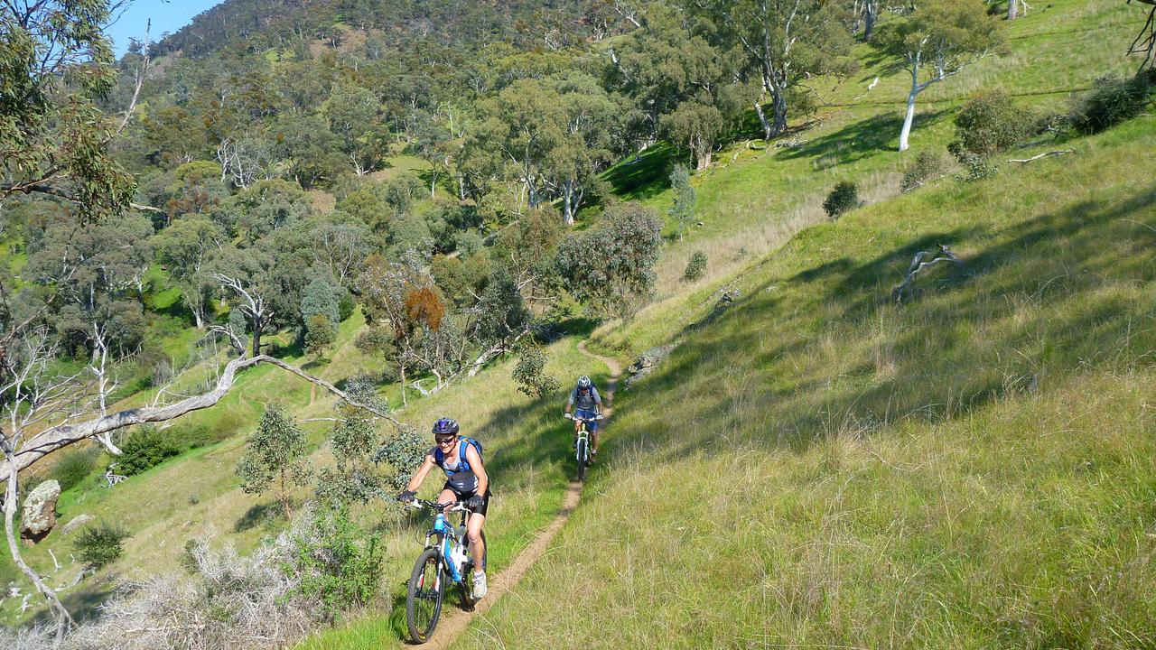 Escapegoat mountain bike tours. Picture: Ian Fehler.