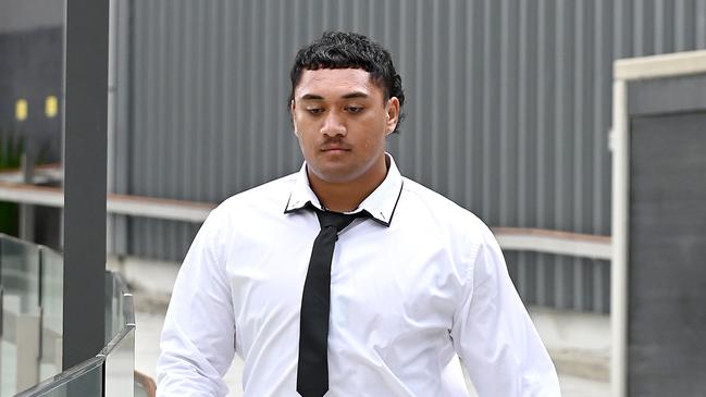 Teui ‘TC’ Robati will stand trial on two counts of rape. Picture: NewsWire / John Gass