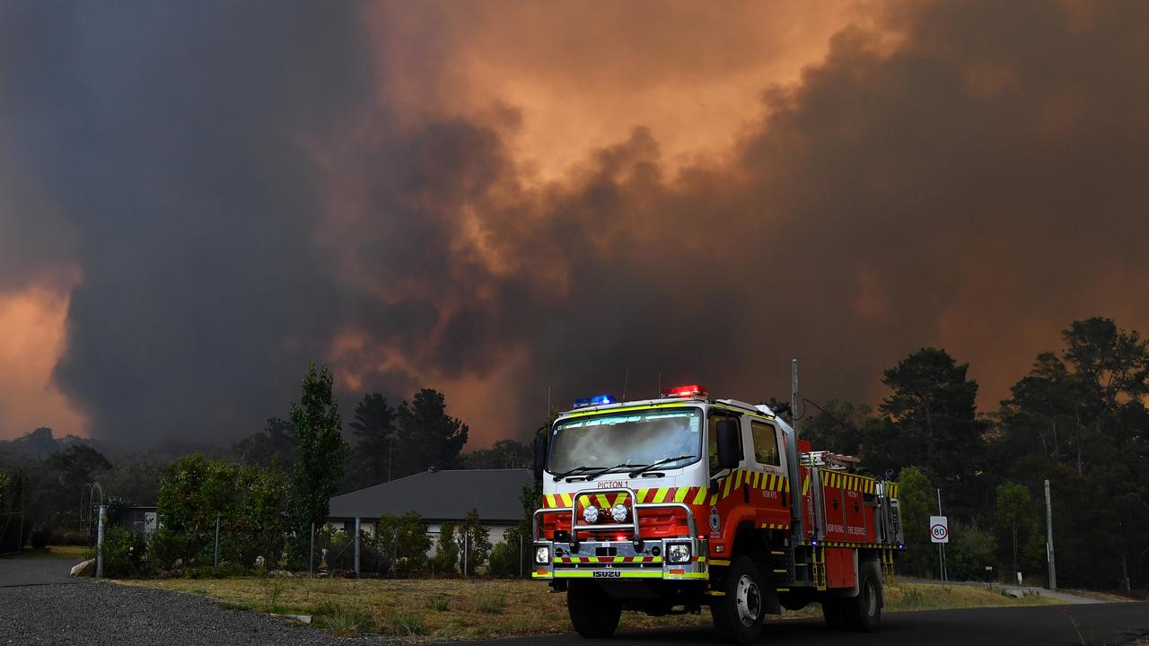 Extreme temperatures have caused catastrophic bushfires in Australia. Picture: AAP Image/Dean Lewins