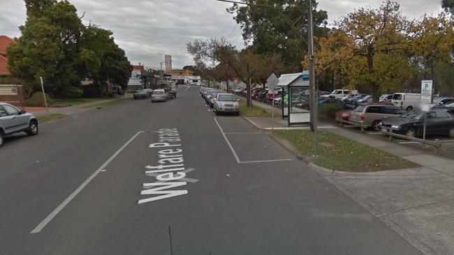 Colin Robertson said he was unfairly fined for double-parking here. Source: Google Maps