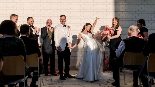 Wedding of Josephine McKendry and Bradley Wray. Picture: Kate Robinson Photography