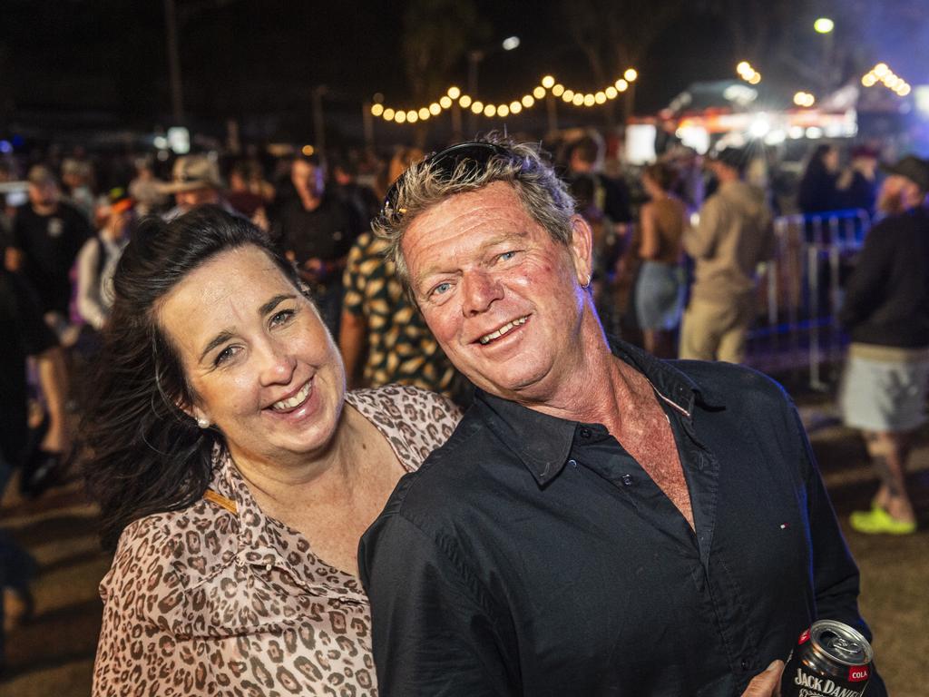 Kylie Garling and Shane Heaven at Meatstock - Music, Barbecue and Camping Festival at Toowoomba Showgrounds, Saturday, March 9, 2024. Picture: Kevin Farmer