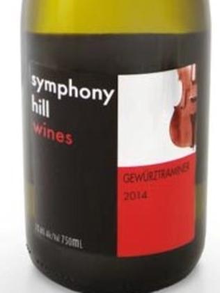 Symphony Hill Wines gewurztraminer.