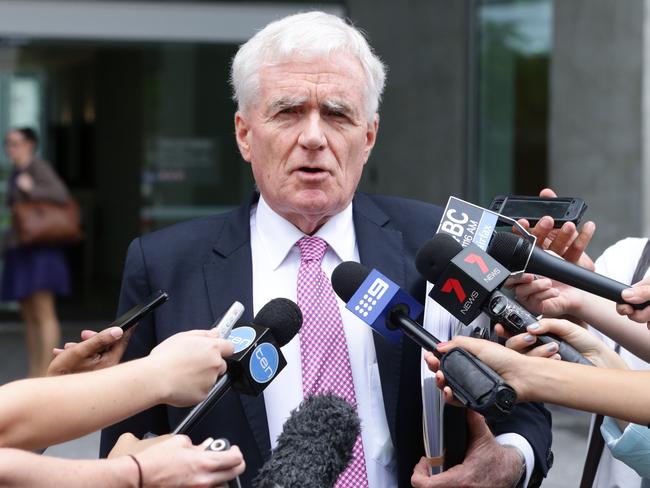 Lawyer Terry O'Gorman, Tostee’s lawyer at the Brisbane Supreme Court yesterday. Pic: Liam Kidston.