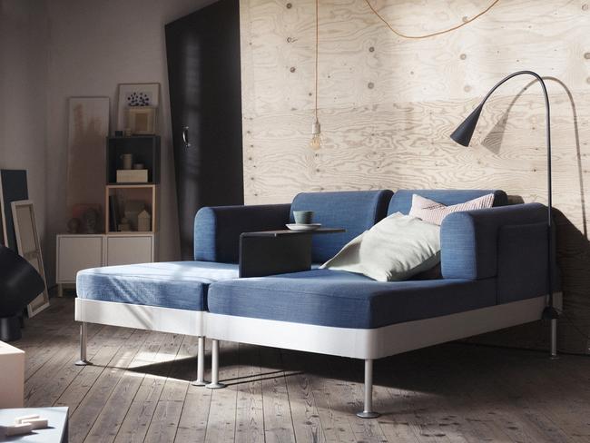 The Delaktig lounge from Ikea ticks all the boxes for stylish masculine design.