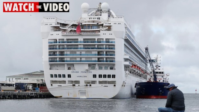 Cruise ship carrying Covid-infected passengers docks in Melbourne