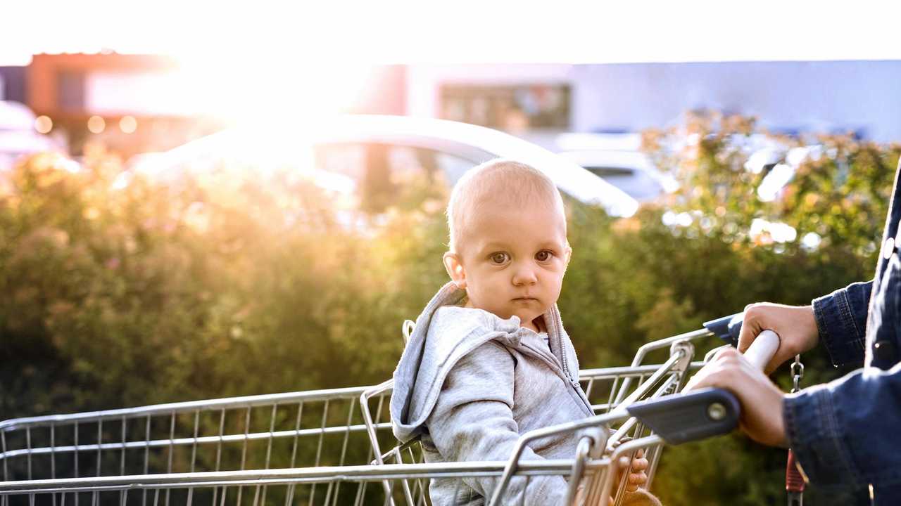 Before child, I had no idea how much effort the once simple task of grabbing groceries with a grommet could be. Picture: Halfpoint