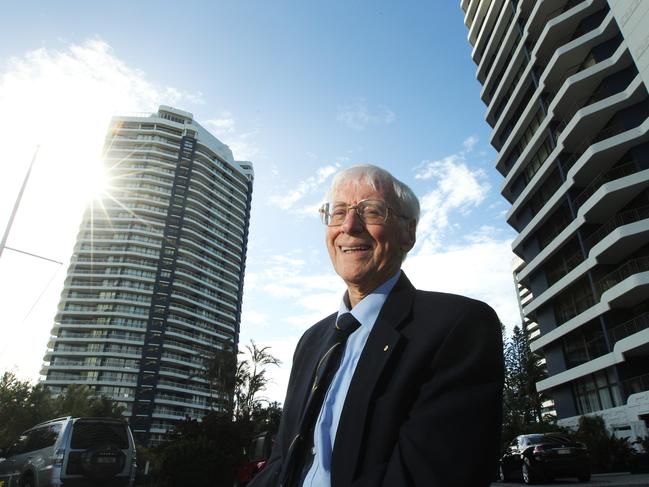 Dr James Wright’s Medi-Aid Foundation began buying units on the Gold Coast in 1999.