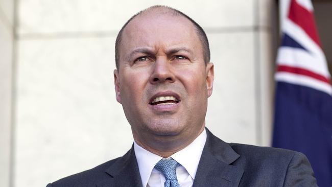 Treasurer Josh Frydenberg. Picture: Gary Ramage