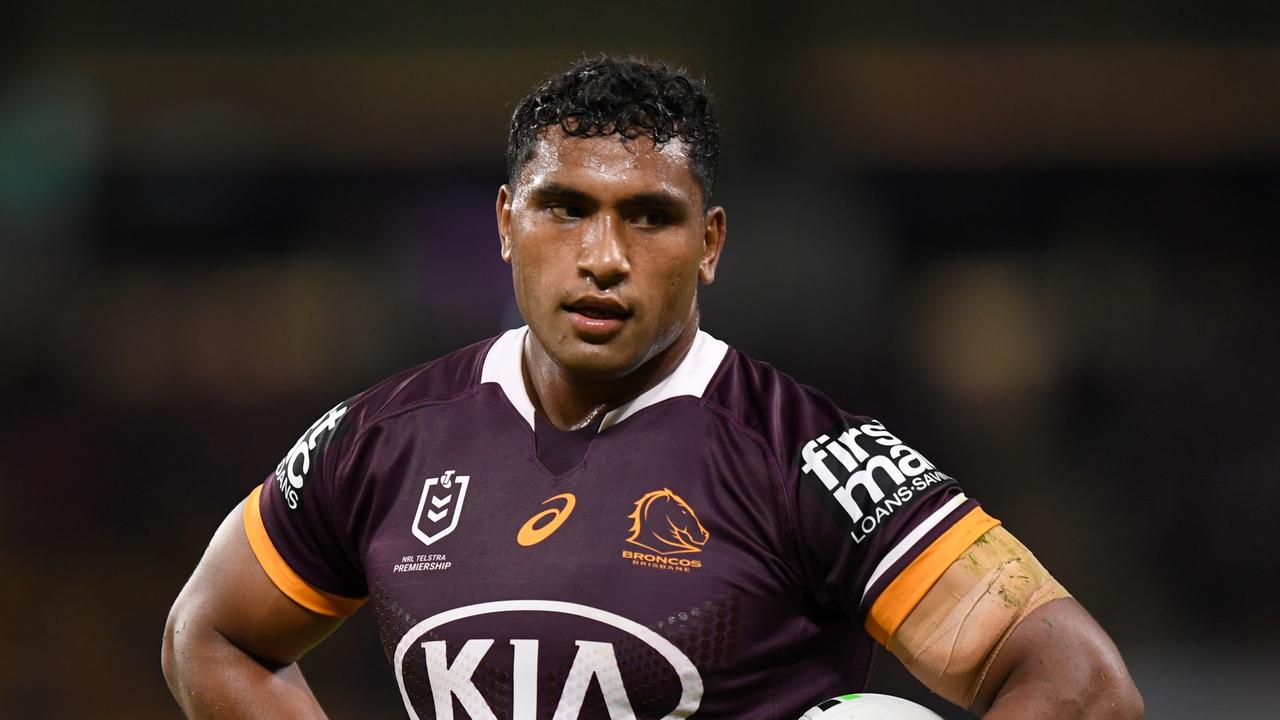 Brisbane Broncos player Tevita Pangai Jr. Pic NRL Photos.