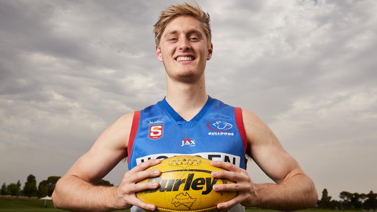 Hately was drafted from Central District with pick No. 14 in 2018. Picture: MATT LOXTON