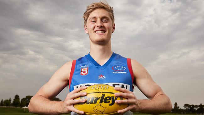 Hately was drafted from Central District with pick No. 14 in 2018. Picture: MATT LOXTON