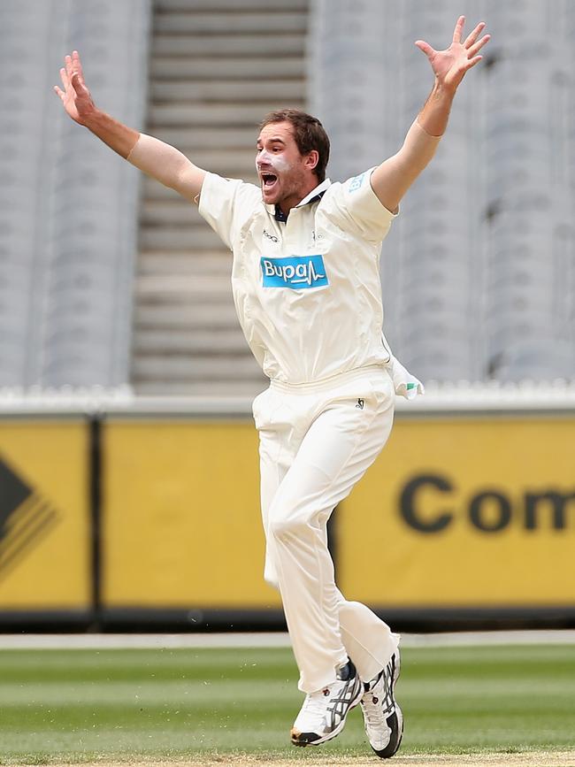 John Hastings playing for Victoria.