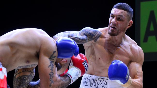 Hall is growing tired of SBW delaying their fight. Photo: Matthew Elkerton