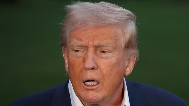 US President Donald Trump: “This is a concerted effort by other nations and, therefore, a National Security threat.” (Photo by Alex Wroblewski / AFP)