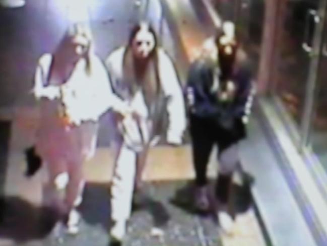 These three girls came forward to Gosford Police Station after an appeal.