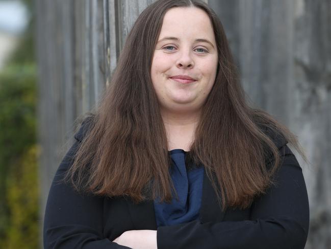 Socialist Sarah Hathway has thrown her hat into the ring for the City of Greater Geelong election, running in the northern ward of Windermere. Picture: Peter Ristevski