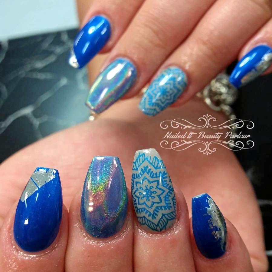 Photos of Brodie's work at Nailed It Beauty Parlour. Picture: Contributed