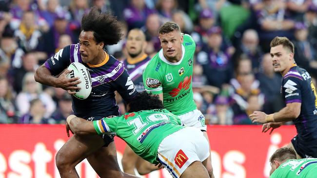 Can Felise Kaufusi get back to his blockbusting best? Picture: Michael Klein.