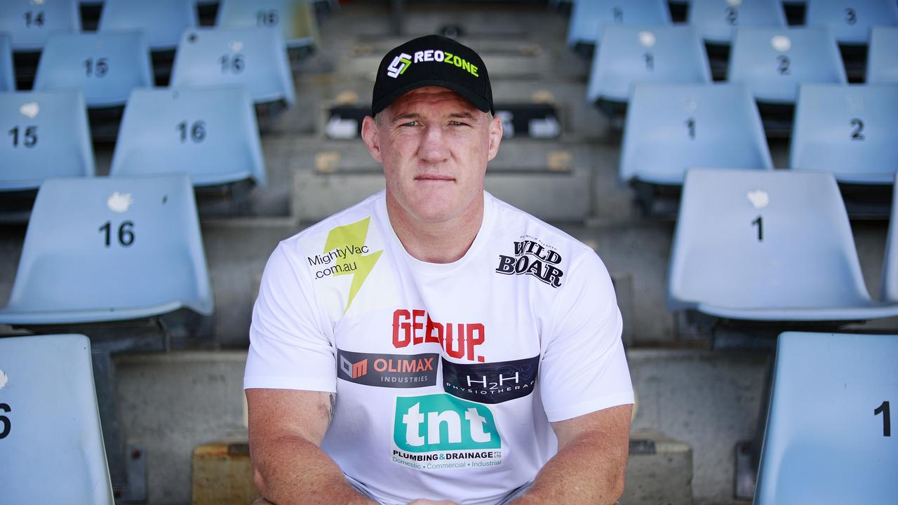 Sharks legend Paul Gallen doesn’t think the Eels will feature in the 2023 finals series. Picture: Tim Hunter