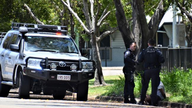 Garbutt residents reported hearing a man running across their roofs to escape police. Picture: Natasha Emeck