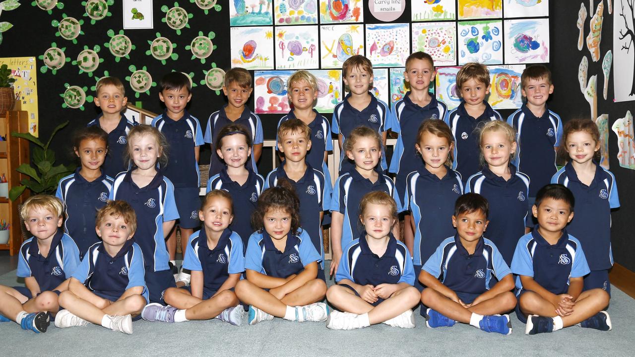 All Saints Anglican School Prep G. Front Row: Lennox Winter, Thomas Brooker, Emily Margerison, Sophie Tanner, Charlotte Baxter, Luca Raso, Austin Nguyen. Middle Row: Harper Brandt, Charlotte Bills, Olivia Howes, Eli Van Leeuwen, Giana McDougall, Aria King, Zoe Peters, Poppy Nairne. Back Row: Liam Boxsell, Leonardo Henderson, Will Doerr, Harry White, Aston Wacura, Patrick Lackie, Archer Wowk, Adam George. Picture: Tertius Pickard