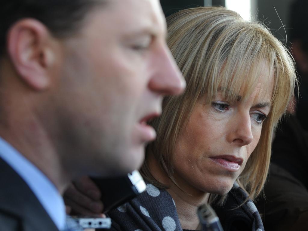 Gerry and Kate McCann in 2009. Picture: Francisco Leong/AFP