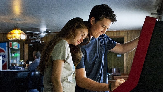 Shailene Woodley and Miles Teller in the Spectacular Now. Picture: Supplied