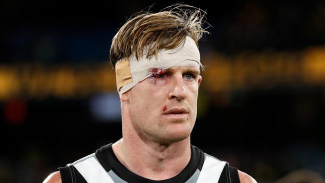 Tom Jonas will miss Friday night’s massive clash. Picture: Getty Images