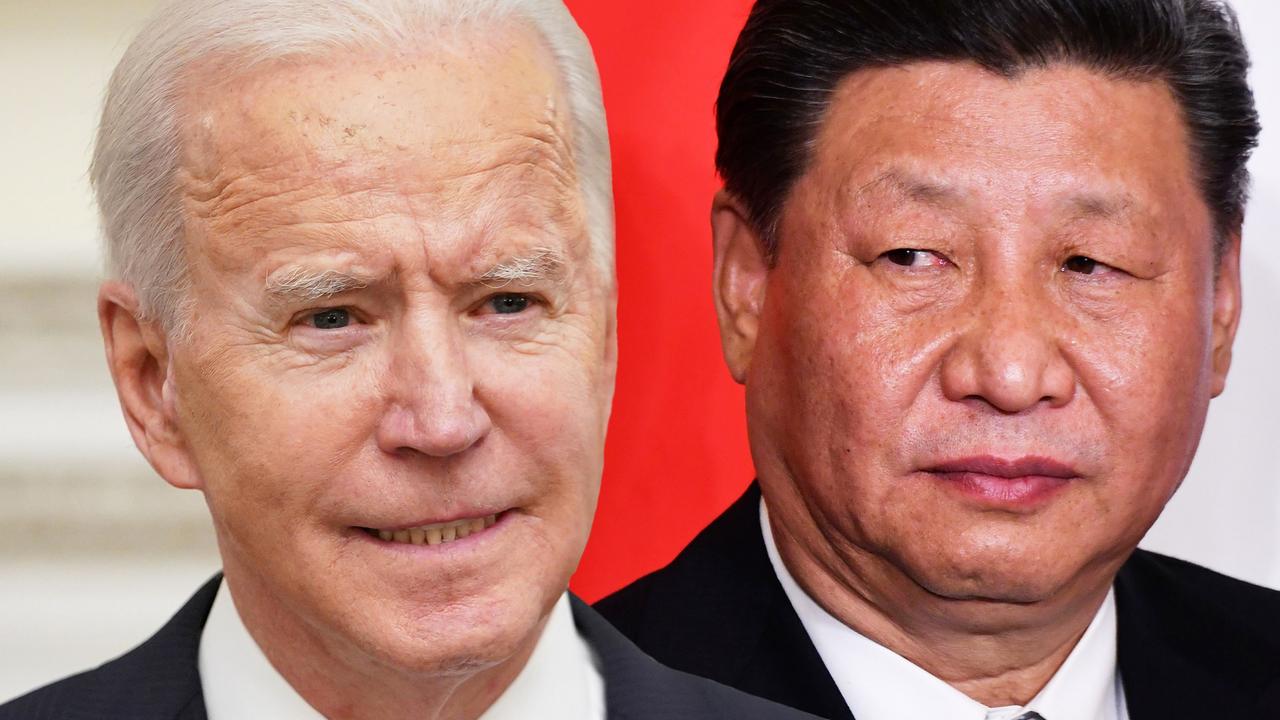 US President Joe Biden and Chinese President Xi Jinping. China is well aware of the strengths of the US military. Picture: Alberto Pizzoli/AFP