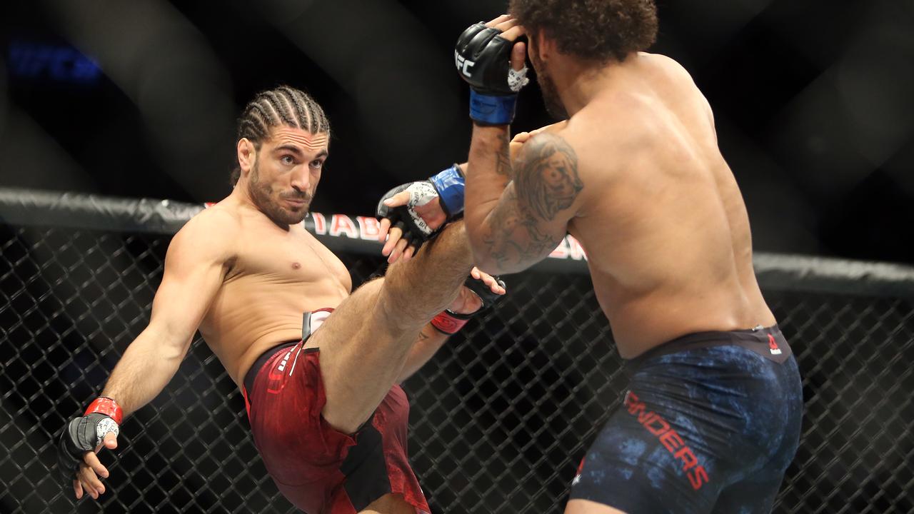 Elias Theodorou in action. Photo by Vaughn Ridley/Getty Images