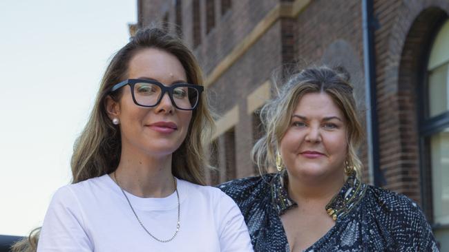 Dentsu Creative chief executive, Kirsty Muddle and newly appointed chief client officer, Cate Stuart-Robertson.