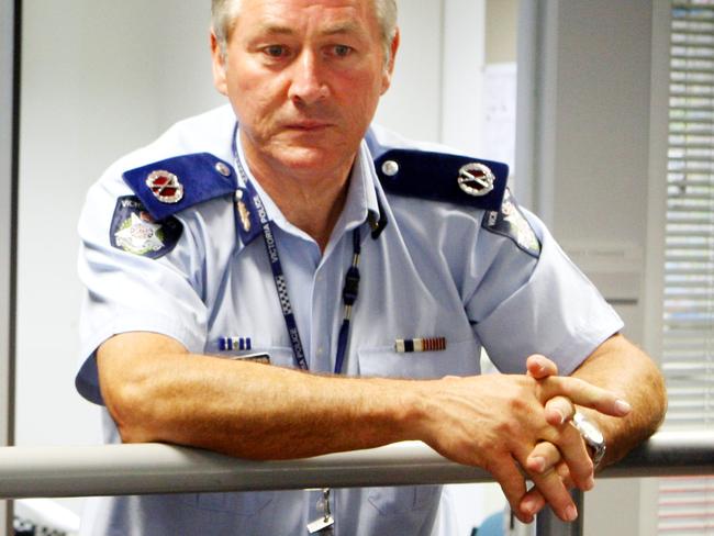 Gary Jamieson back when he was the assistant commissioner at Victoria Police.