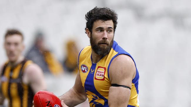 Josh Kennedy will retire as West Coast’s greatest goalkicker. Picture: Getty Images