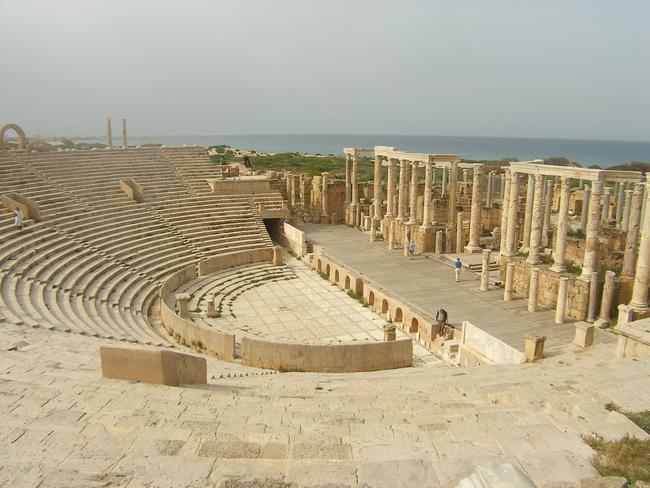 Theatre at Leptis Magna. Picture: Rob Glover