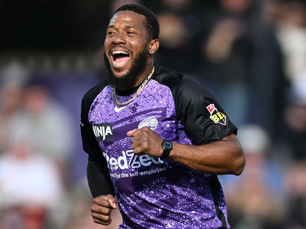 Chris Jordan starred as the Hurricanes dominated the Sixers. Picture: Getty Images