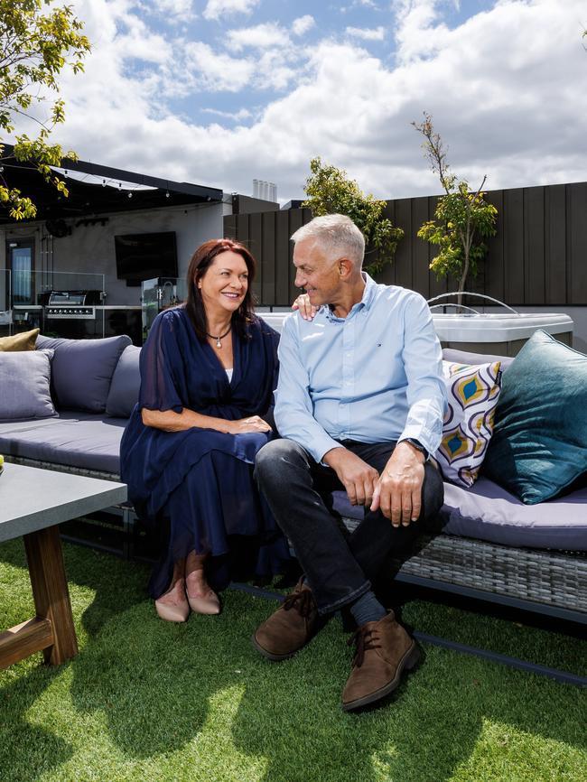 Gary and Megan Rose. Picture: Aaron Francis