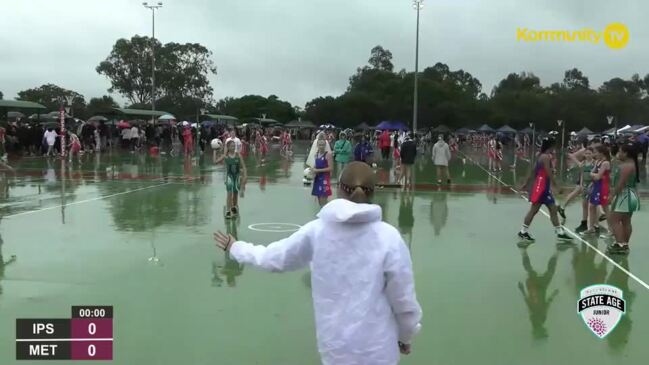 Replay: Netball Queensland State Age Titles - Ipswich v Metro (U12)