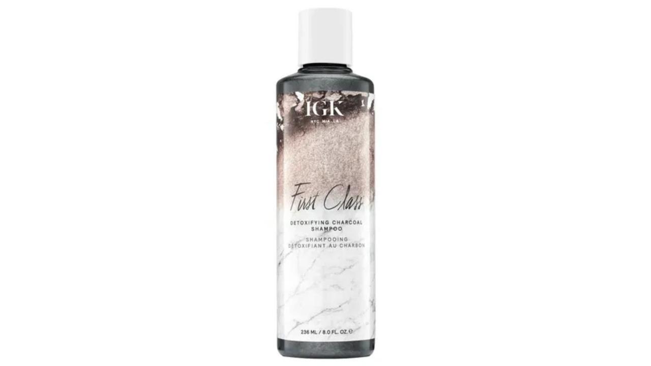 IGK First Class Detoxifying Charcoal Shampoo. Image: Sephora.