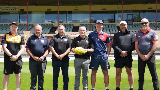 Andrew Phillips (Lauderdale), Trent Baumeler (Kingborough), David Killpatrick (North Hobart), Peter Barwick (Glenorchy), David O'Byrne (SFL), Paul Kennedy (Brighton), Grant Fagan (Clarence), Andy Lyden (Lauderdale)